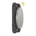 Commande sans fil Lever/Coucher Dooxie With Netatmo, effet alu, à équiper de plaque