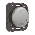 Commande sans fil Départ/Arrivée Dooxie With Netatmo, aluminium, à équiper de plaque