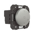Interrupteur connecté pour volet roulant Dooxie With Netatmo, effet aluminium