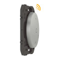 Commande sans fil pour volet roulant connecté Dooxie With Netatmo, effet alu, sans plaque
