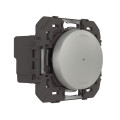 Interrupteur connecté avec Neutre et variateur Dooxie With Netatmo 150W LED, effet aluminium