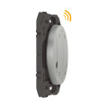 Commande sans fil 4 scénarios Dooxie Netatmo, effet alu, à équiper de plaque