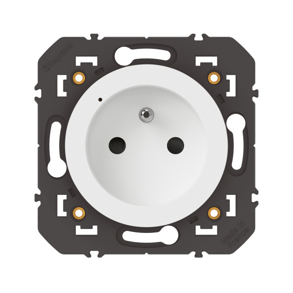 Prise de courant connectée Dooxie With Netatmo 16A avec suivi conso - Compatible Home + Control, blanc