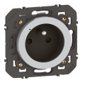 Prise de courant connectée Dooxie With Netatmo 16A avec suivi conso, effet alu, compatible Home + Control