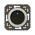 Prise de courant connectée Dooxie With Netatmo 16A avec suivi conso, effet alu, compatible Home + Control