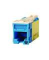 Lot de 20 connecteurs rj45 hd jack catégorie 6a utp - bleu