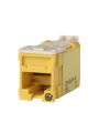 Lot de 20 connecteurs rj45 hd jack catégorie 6a utp - jaune