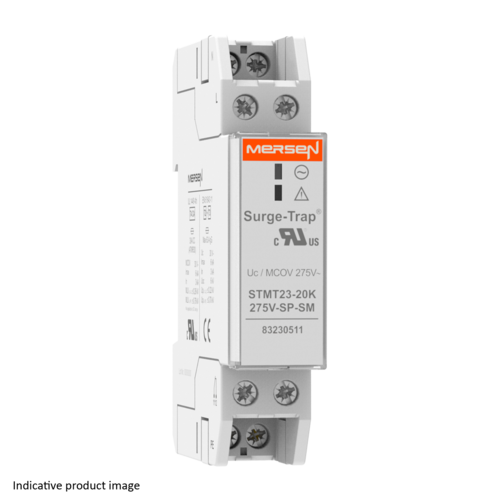 Parafoudre "slim" t2+3, débrochable - uc 20v 6ka - tt/tns (1ph+n)