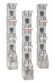 Nh-vertical fuse rail bsl 400a m12 bolt