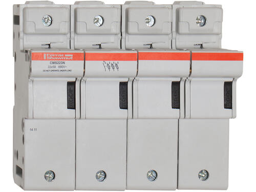 Porte-Cartouche fusible Mersen Modulostar 3P+N 125A pour Cartouche fusible 22x58mm IP20