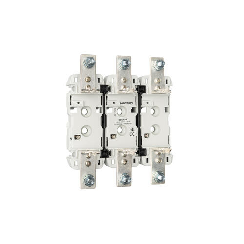 Support couteaux nh0 nb pôles : 3 max v : 690 (ac) / 440 (dc) max a : 160