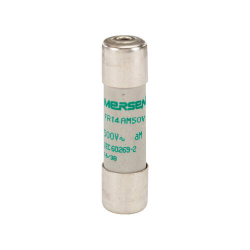 Cartouche fusible Mersen type aM 4A avec percuteur 14x51 mm 500V