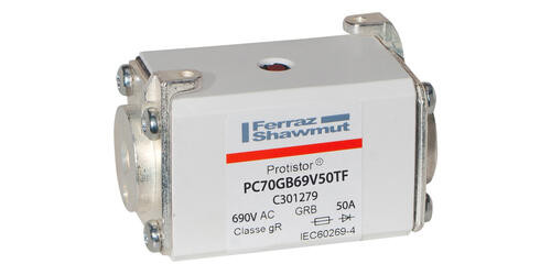 Fusible70 type ttf gr 50a - indicateur - 690v