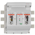 Multibloc 2.rst8  size 2 / 400a, 3-pole electronic fuse monitoring installed