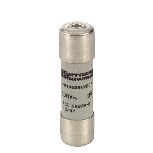 Cartouche fusible Mersen type gG 50A avec percuteur 14x51 mm 500V