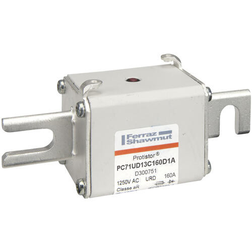 Fusible71 type din110 ar 160a - indicateur - 1250v