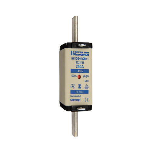 Fusible nh1 gg 250a - indicateur - 400v
