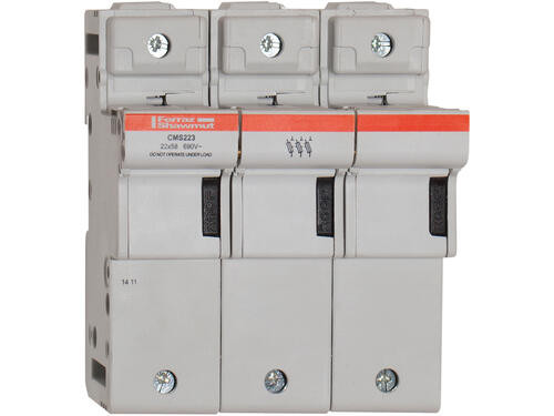 Porte-Cartouche fusible Mersen Modulostar 3P 125A pour Cartouche fusible 22x58mm IP20
