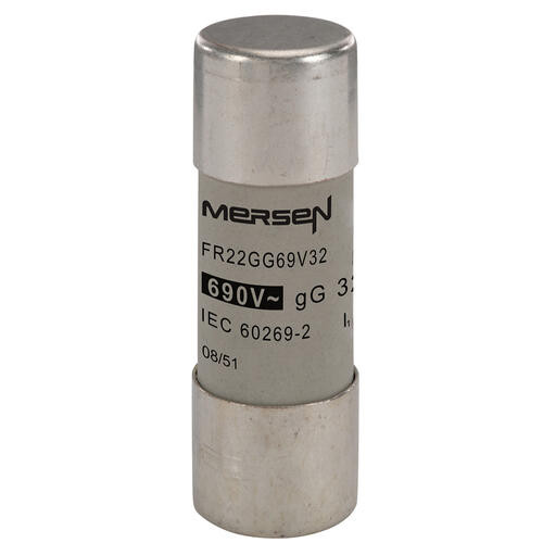 Cartouche fusible Mersen type gG 32A sans indicateur 22x58 mm 690V