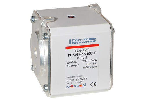 Fusible73 type ttf gr 1000a - indicateur - 690v