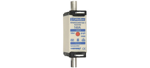 Fusible nh00 gg 160a - indicateur - 400v