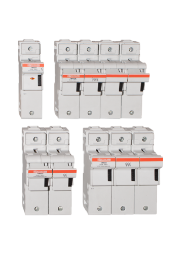 Porte-Cartouche fusible Mersen Modulostar 1P+N 125A pour Cartouche fusible 22x58mm IP20