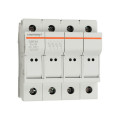 Porte-Cartouche fusible Mersen Modulostar 4P 25A pour Cartouche fusible 8x32mm IP20