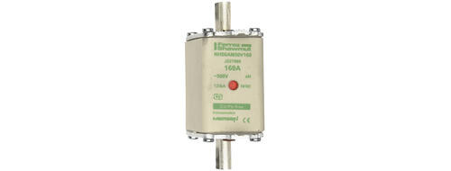Fusible nh00 am 160a - indicateur - 500v