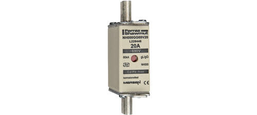 Fusible nh000 gg 20a - indicateur - 690v
