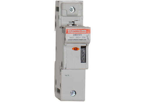 Porte-Cartouche fusible Mersen Modulostar 1P 50A pour Cartouche fusible 14x51mm IP20 avec indicateur visuel