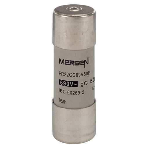 Cartouche fusible Mersen type gG 50A avec percuteur 22x58 mm 690V