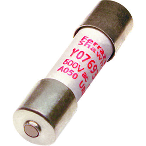 Cartouche fusible Mersen Protistor ultra rapide type aR 1A avec percuteur 10x38 mm 500V