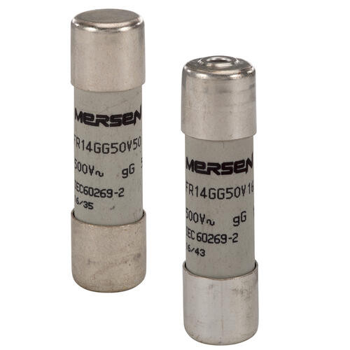 Cartouche fusible Mersen type gG 40A avec percuteur 14x51 mm 500V