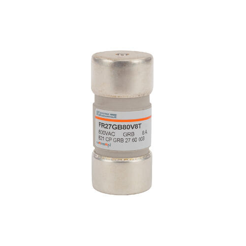 Fus - ultra rapide - cylindrique - 27x60 mm - gr - 800vac - 8a - percu