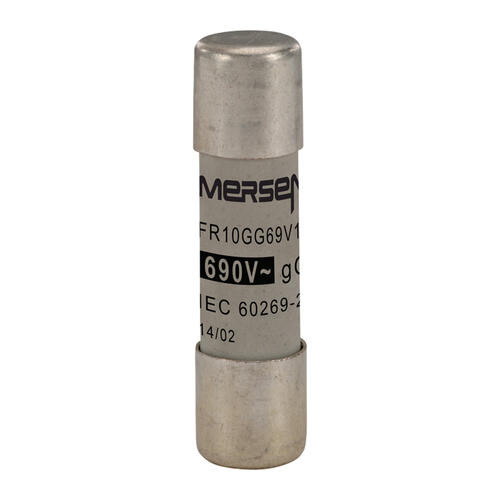 Fusible 10x38 gg 1a - sans indicateur - 690v