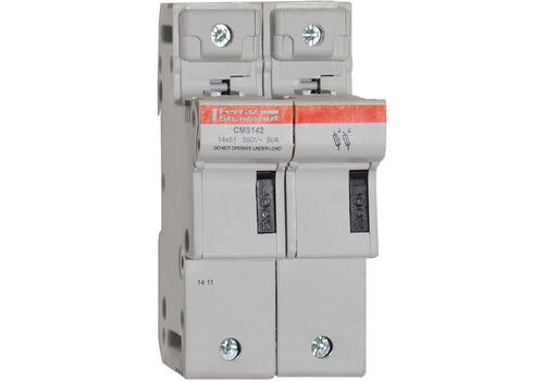 Porte-Cartouche fusible Mersen Modulostar 2P 50A pour Cartouche fusible 14x51mm IP20