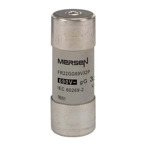 Cartouche fusible Mersen type gG 32A avec percuteur 22x58 mm 690V