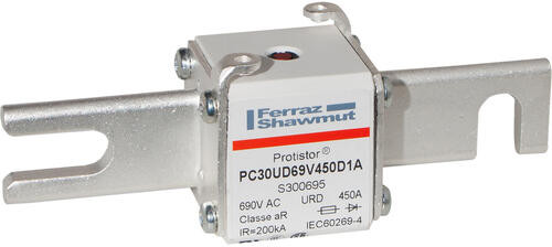 Fusible30 type din110 ar 450a - indicateur - 690v