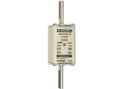 Fusible nh2 gg 125a - indicateur - 500v