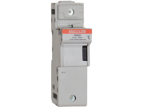 Porte-Cartouche fusible Mersen Modulostar 1P 125A pour Cartouche fusible 22x58mm IP20 