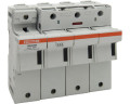 Porte-Cartouche fusible Mersen Modulostar 3P+N 125A pour Cartouche fusible 22x58mm avec microcontact IP20 