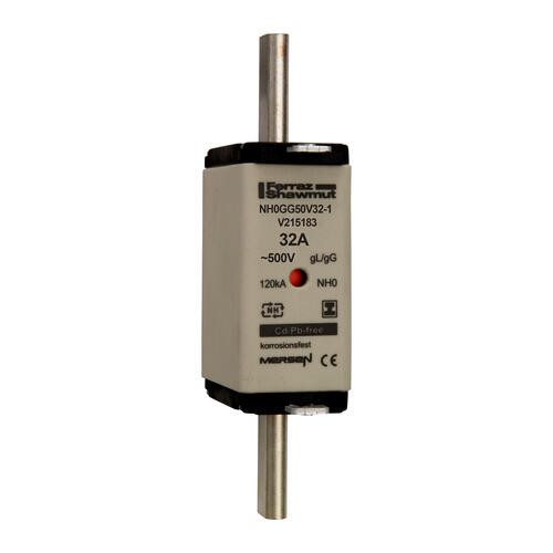 Fusible nh0 gg 32a - indicateur - 500v