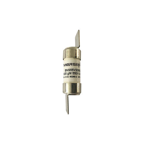 Fusible 17x49 gm 25a - sans indicateur - 550 ac / 250 dcv