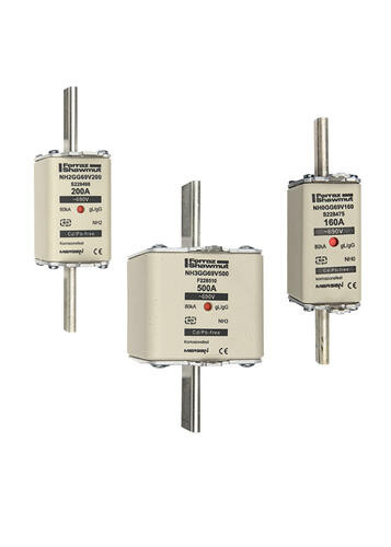 Fusible nh2 gg 315a - indicateur - 690v