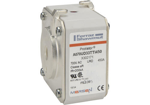 Fusible33 type tti 1/2”-13 ar 450a - indicateur - 690v