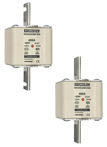Fusible nh4a gg 1600a - indicateur - 500v