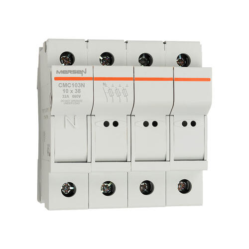 Porte-Cartouche fusible Mersen Modulostar 3P+N 32A pour Cartouche fusible 10x38mm IP20