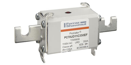 Fus - ultra rapide - 70 - ar - 1100vac - 350a - percu - ef