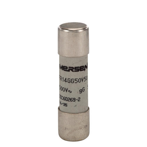 Cartouche fusible Mersen type gG 50A sans percuteur 14x51 mm 500V