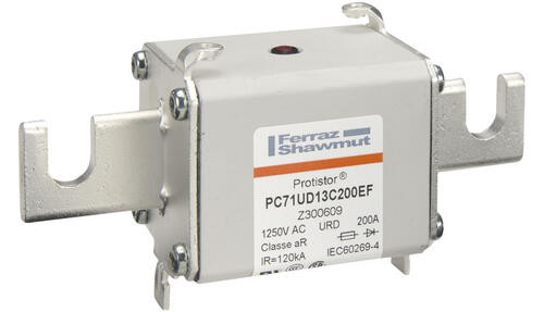 Fusible71 type ef ar 200a - indicateur - 1250v